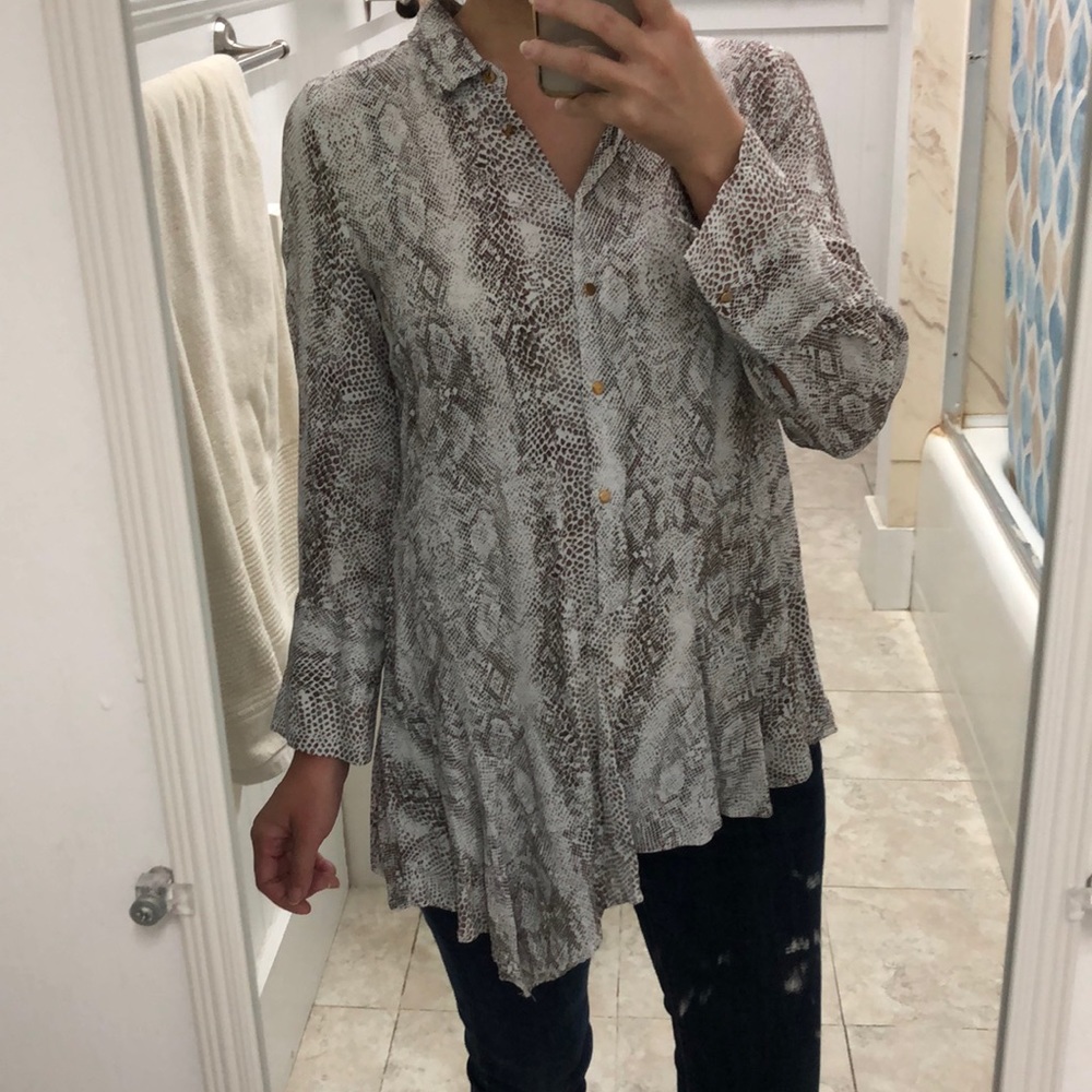Zara snakeskin tunic - Picture 9 of 10